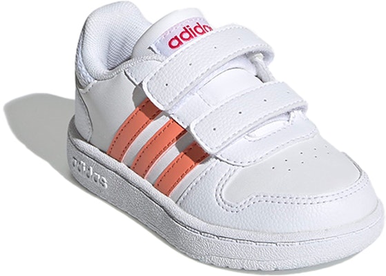 TD嬰幼兒 adidas neo Hoops 2.0 白橙色 Lookbook TD嬰幼兒 adidas neo Hoops 2.0 白橙色
