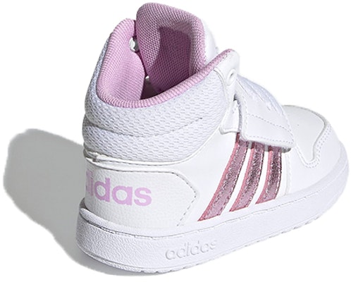 TD嬰幼兒 adidas neo Hoops 2.0 白紫色系 Shop TD嬰幼兒 adidas neo Hoops 2.0 白紫色系