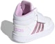 Shop (TD) adidas NEO Hoops 2.0 'Putih Ungu' FY9292