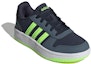 Lookbook (TD) adidas neo Hoops 2.0 K Biru/Hijau FW3171