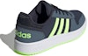 Shop (TD) adidas neo Hoops 2.0 K Biru/Hijau FW3171