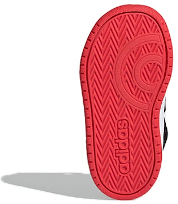 婴童 adidas neo Hoops 2.0 Mid 中筒 復古籃球鞋 黑白紅 Details for 婴童 adidas neo Hoops 2.0 Mid 中筒 復古籃球鞋 黑白紅