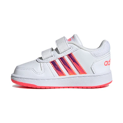 (TD) adidas neo Hoops 2.0 White/Pink/Purple