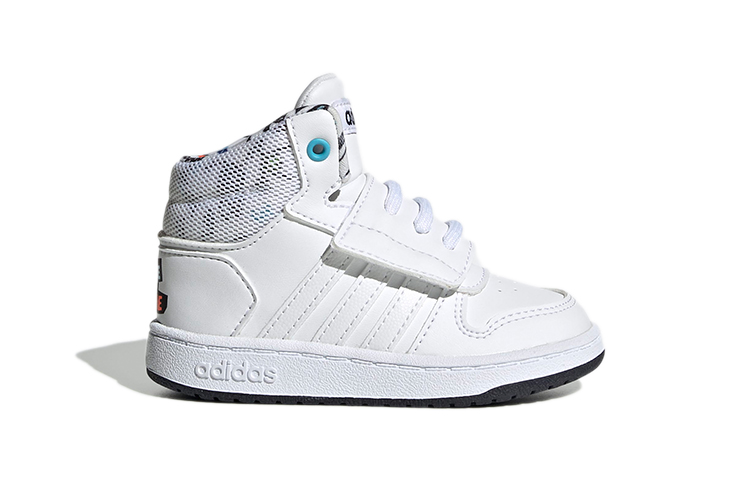 Order (TD) アディダス ネオ Hoops Mid 2.0 白黒青 EG3764