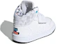 Shop (TD) アディダス ネオ Hoops Mid 2.0 白黒青 EG3764