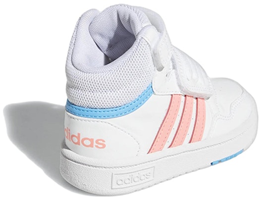 (TD) adidas neo Hoops Mid 'Putih Merah Jambu Biru' GW6112 Shop (TD) adidas neo Hoops Mid 'Putih Merah Jambu Biru' GW6112