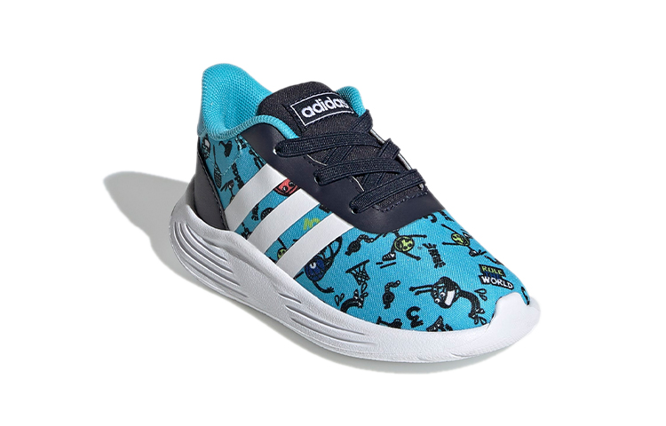 (TD) adidas neo Lite Racer 2.0 'Blue White Black' 圖 3