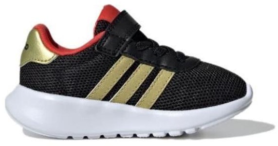 嬰童 adidas neo Lite Racer 3.0 舒適 防滑耐磨 低幫 學步鞋 黑金紅 Order 嬰童 adidas neo Lite Racer 3.0 舒適 防滑耐磨 低幫 學步鞋 黑金紅