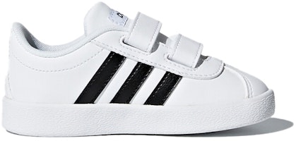 嬰童 adidas neo VL Court 2.0 平衡輕便 低幫 板鞋 白黑 Order 嬰童 adidas neo VL Court 2.0 平衡輕便 低幫 板鞋 白黑