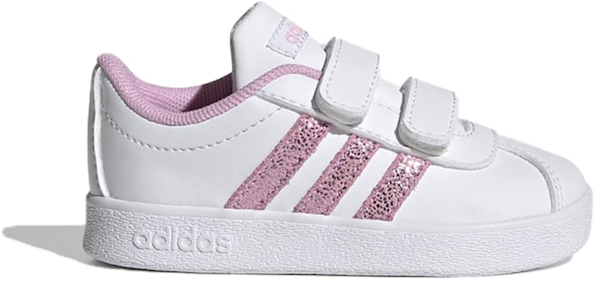 (Toddler) adidas neo VL Court 2.0 'White Pink' FY9277 Order (Toddler) adidas neo VL Court 2.0 'White Pink' FY9277