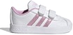 (TD) adidas neo VL Court 2.0 'Putih Merah Jambu' FY9277