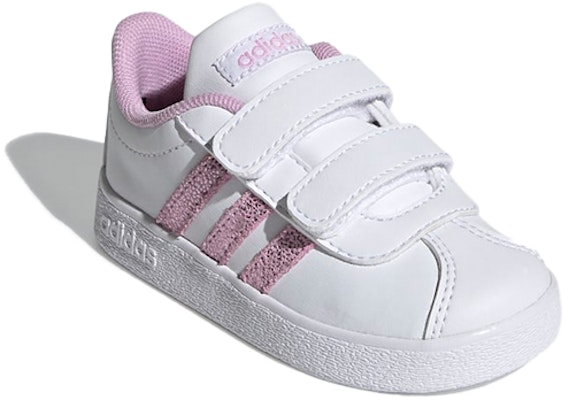 (Toddler) adidas neo VL Court 2.0 'White Pink' FY9277 Lookbook (Toddler) adidas neo VL Court 2.0 'White Pink' FY9277