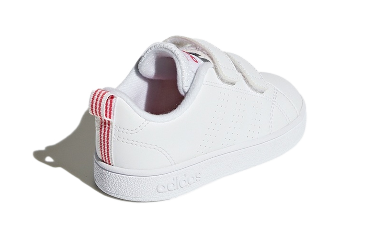 Shop (TD) adidas neo Vs Advantage Cl 'Putih Merah Muda' BB9980