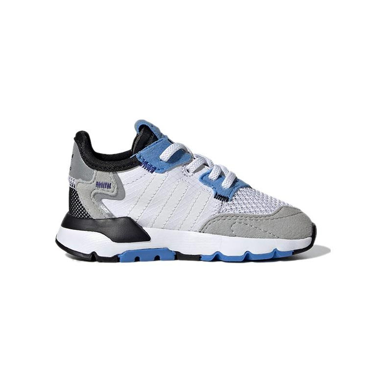 (TD) adidas Nite Jogger 'White Real Blue' 圖 2