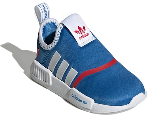 (Toddler) adidas NMD 360 'Blue Rush Vivid Red' GY9157 Lookbook (Toddler) adidas NMD 360 'Blue Rush Vivid Red' GY9157