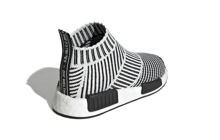 Shop (TD) adidas NMD_CS1 Primeknit I ''Bianco Nero'' FY8953