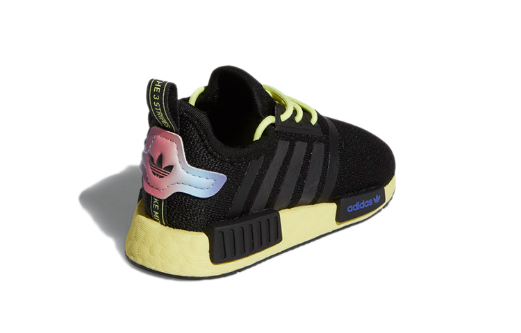 Shop (TD) adidas NMD_R1 'Negro Pulso Amarillo' GW6020