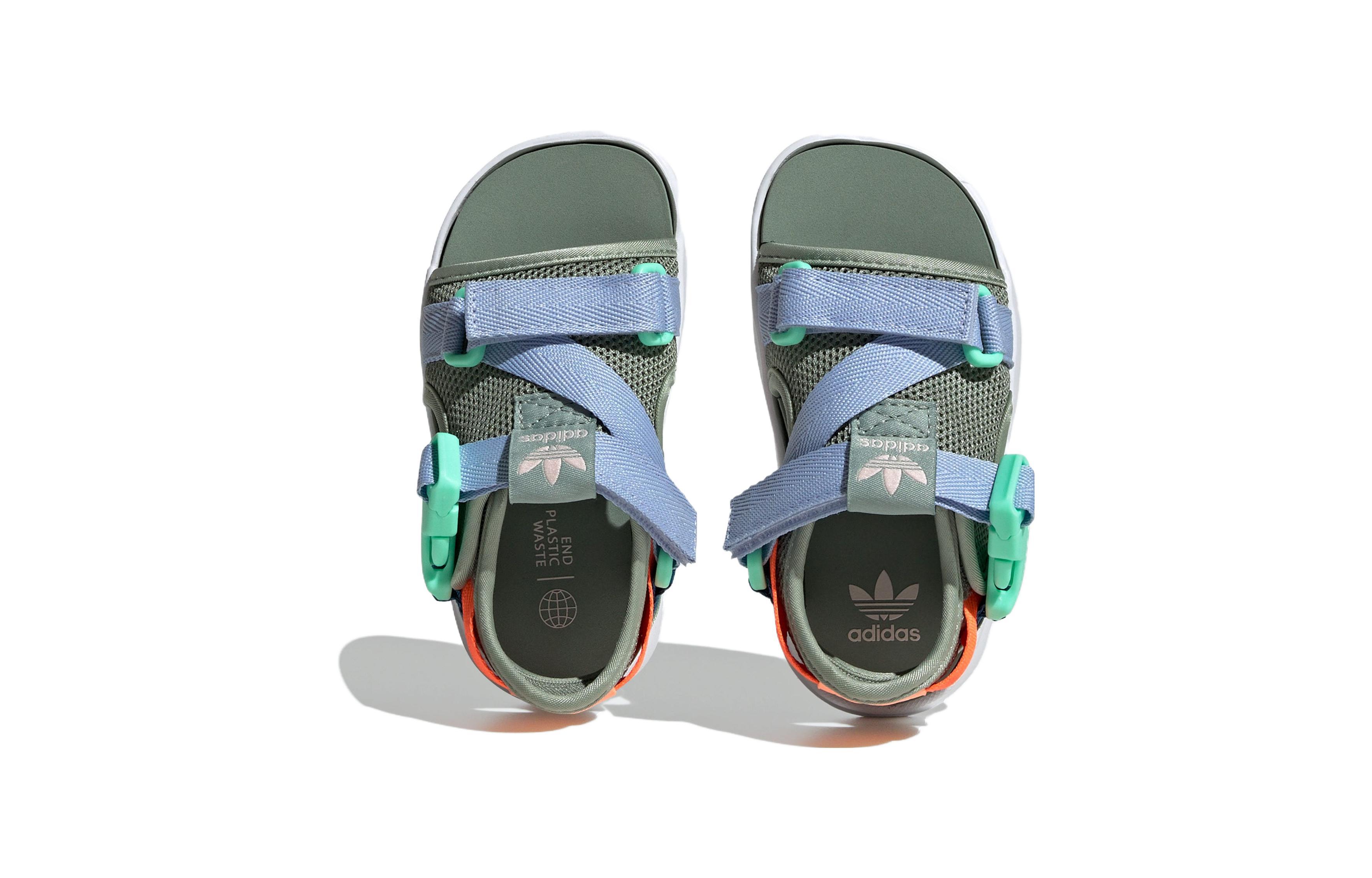 Shop (TD) adidas Originals 360 3.0 Sandalen ''Silver Green'' GW2154