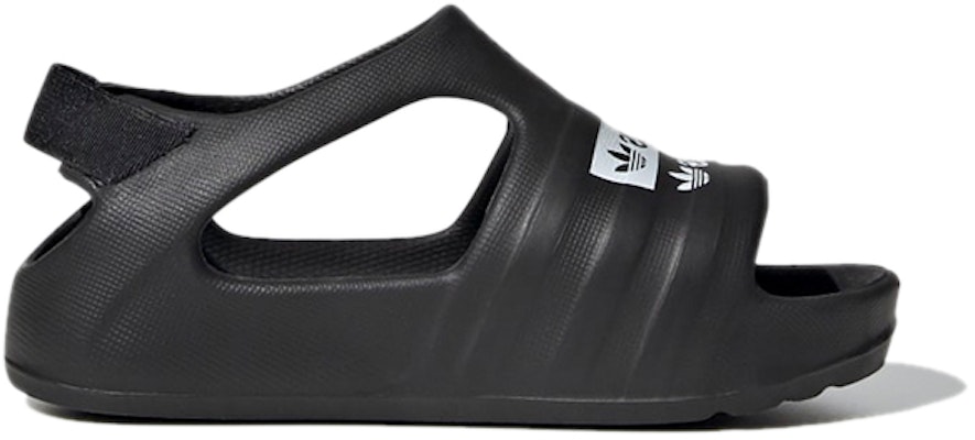 (TD) アディレッタ プレイ サンダル (黒/白) EF6237 Order (TD) アディレッタ プレイ サンダル (黒/白) EF6237