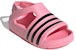 (TD) adidas Originals Adilette Play I 'Merah Jambu Hitam' FV1167