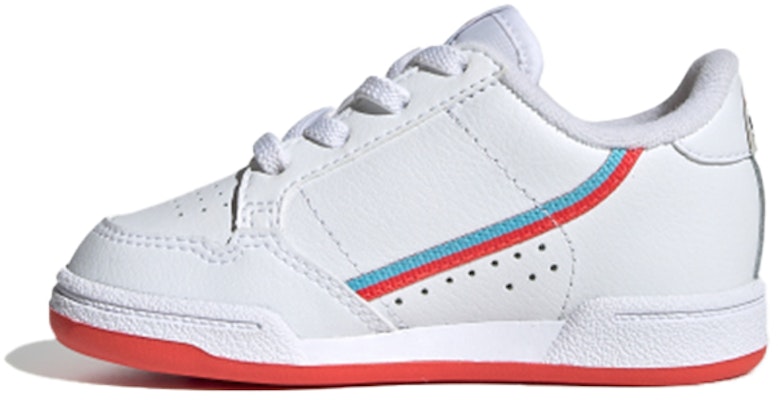 (TD) adidas Originals Continental 80 El I Putih/Merah EG7310 Buy (TD) adidas Originals Continental 80 El I Putih/Merah EG7310