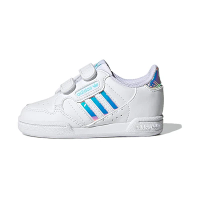 (TD) adidas originals Continental 80 Stripes 'White Pulse Aqua'