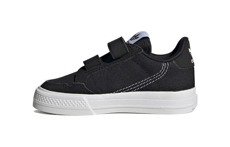 (TD) adidas originals Continental Vulc 'Black White'