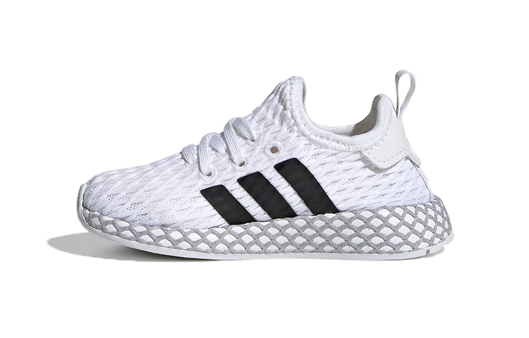 (TD) adidas originals Deerupt RNNR 'White Black'