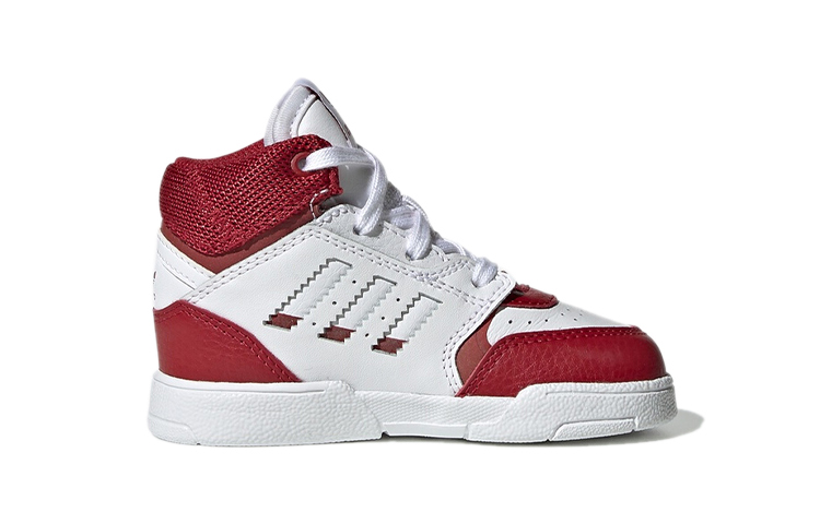(TD) adidas originals Drop Step Shoes White/Red 圖 2