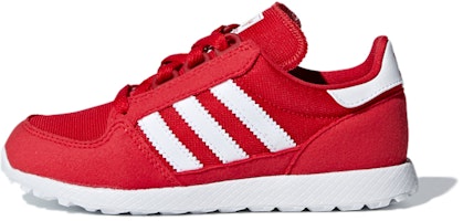 (Preschool) adidas originals Forest Grove C 'Red White' D96686 (Preschool) adidas originals Forest Grove C 'Red White' D96686