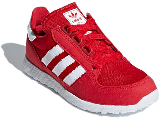 (PS) adidas Originals Forest Grove C 'Rojo Blanco' D96686 Lookbook (PS) adidas Originals Forest Grove C 'Rojo Blanco' D96686