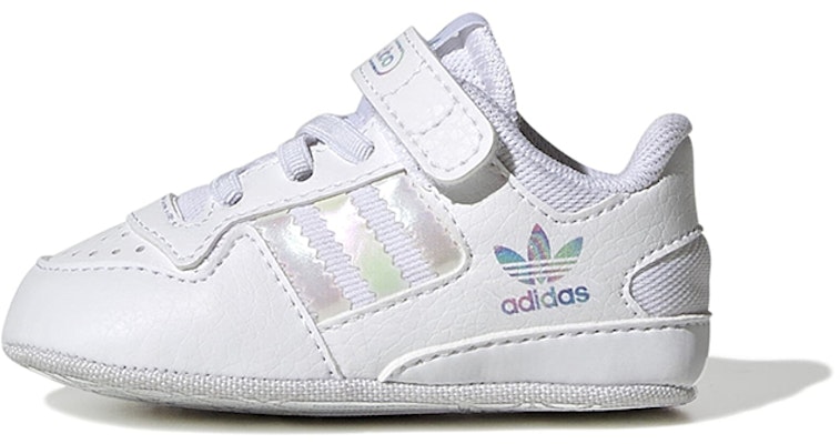 【TD嬰幼兒】adidas Originals Forum 耐磨輕便休閒板鞋 閃白 Buy 【TD嬰幼兒】adidas Originals Forum 耐磨輕便休閒板鞋 閃白