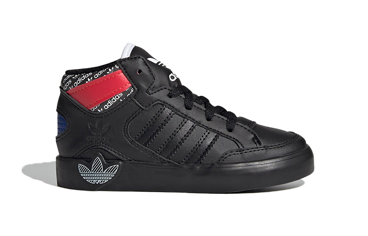 Order TD嬰童 adidas originals Hard Court Hi 黑紅
