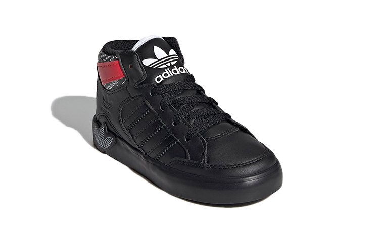 Lookbook TD嬰童 adidas originals Hard Court Hi 黑紅