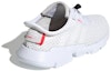 Shop (TD) adidas Originals Pod-s31 El I Selesa Tahan Lama Bernafas Putih CG7007