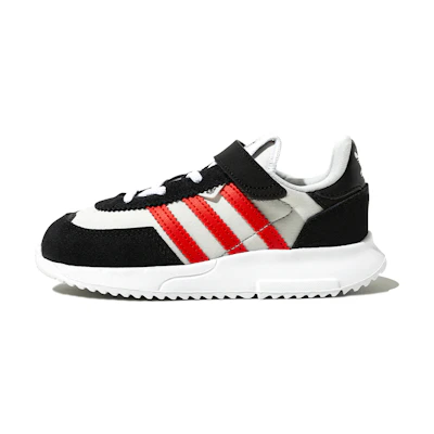 (TD) adidas originals Retropy F2 'Black Vivid Red'