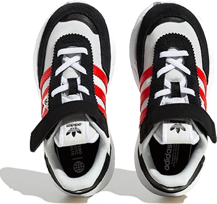 (Toddler) adidas originals Retropy F2 'Black Vivid Red' GW9599 Purchase (Toddler) adidas originals Retropy F2 'Black Vivid Red' GW9599