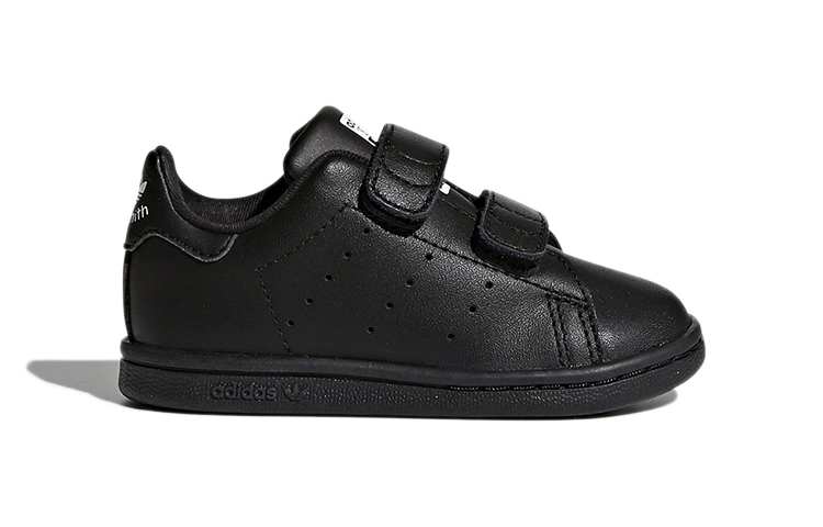 Order 【TD嬰童】adidas originals Stan Smith 耐磨休閒板鞋 曜石黑