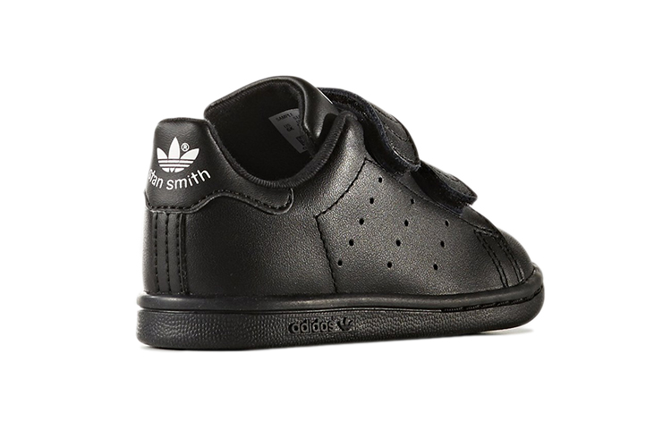 Shop 【TD嬰童】adidas originals Stan Smith 耐磨休閒板鞋 曜石黑