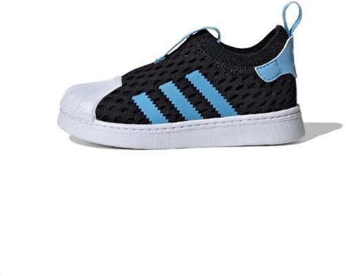 (Toddler) adidas Originals Superstar 360 2.0 'Black Blue White' JH6369 Buy (Toddler) adidas Originals Superstar 360 2.0 'Black Blue White' JH6369