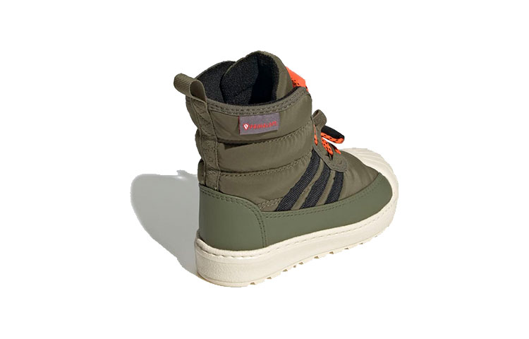 Shop 【TD嬰幼兒】adidas originals Superstar 360 2.0 時尚休閒冰鞋 深綠色