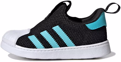 (Toddler) adidas Originals Superstar 360 'Black Blue' IF5915 (Toddler) adidas Originals Superstar 360 'Black Blue' IF5915