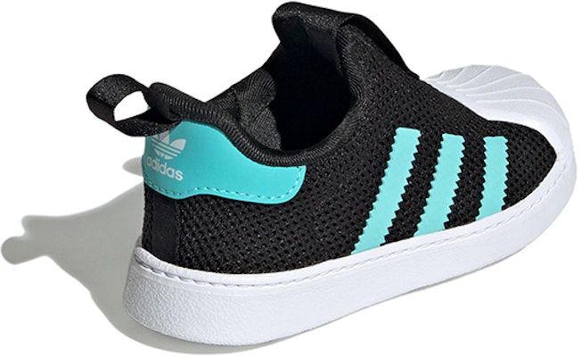 (Toddler) adidas Originals Superstar 360 'Black Blue' IF5915 Shop (Toddler) adidas Originals Superstar 360 'Black Blue' IF5915