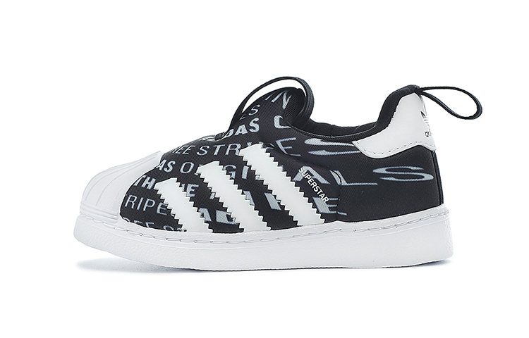 (Toddler) adidas originals Superstar 360 'Black White Gold' BB2521