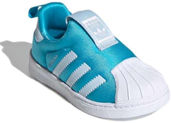婴童 adidas originals Superstar 360 低筒 球鞋 藍 Lookbook 婴童 adidas originals Superstar 360 低筒 球鞋 藍