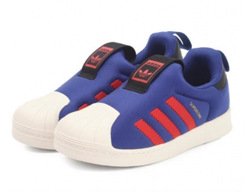 (Toddler) adidas originals Superstar 360 'Blue Red' BY9934 Lookbook (Toddler) adidas originals Superstar 360 'Blue Red' BY9934
