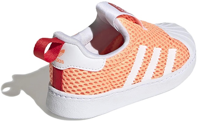 (Toddler) adidas originals Superstar 360 'Orange White' GY9144 Shop (Toddler) adidas originals Superstar 360 'Orange White' GY9144