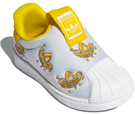 (Toddler) adidas originals Superstar 360 'Yellow Silver White' FY2513 Lookbook (Toddler) adidas originals Superstar 360 'Yellow Silver White' FY2513