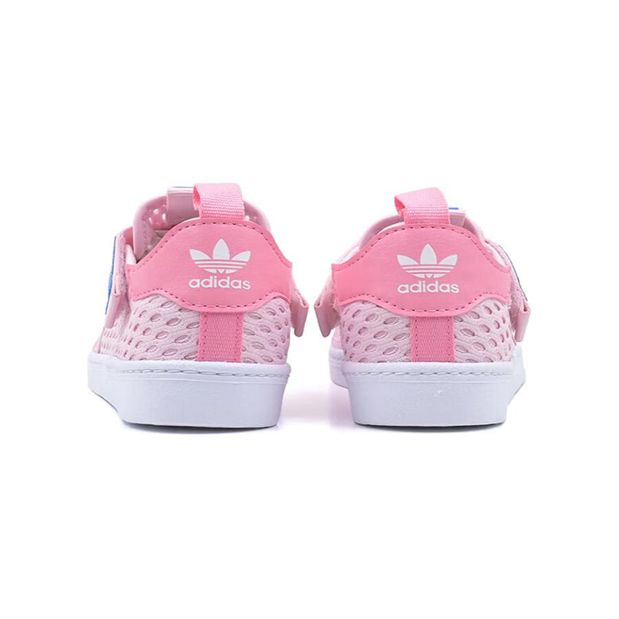 Shop (TD) アディダス オリジナルス スーパースター 360 CF ピンク/ホワイト IE8198