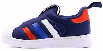 (Toddler) adidas Superstar 360 I 'Dark Blue Core Red' BA8043 (Toddler) adidas Superstar 360 I 'Dark Blue Core Red' BA8043